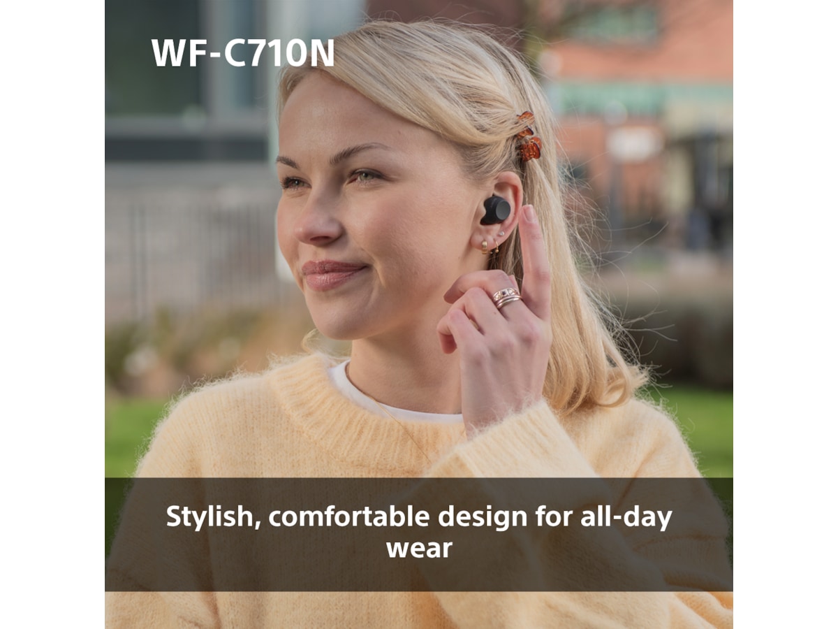Sony WF-C710N Trådløse ørepropper, In-ear (sort) Ørepropper