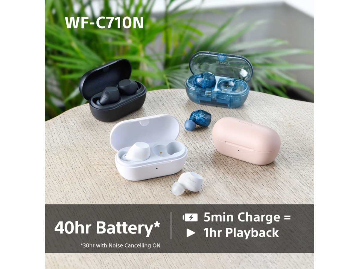 Sony WF-C710N Trådløse ørepropper, In-ear (sort) Ørepropper