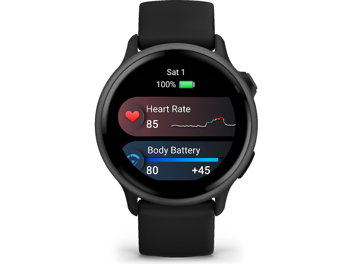 Garmin Vivoactive 6 AMOLED 42mm GPS (black/slate) Smartklokker