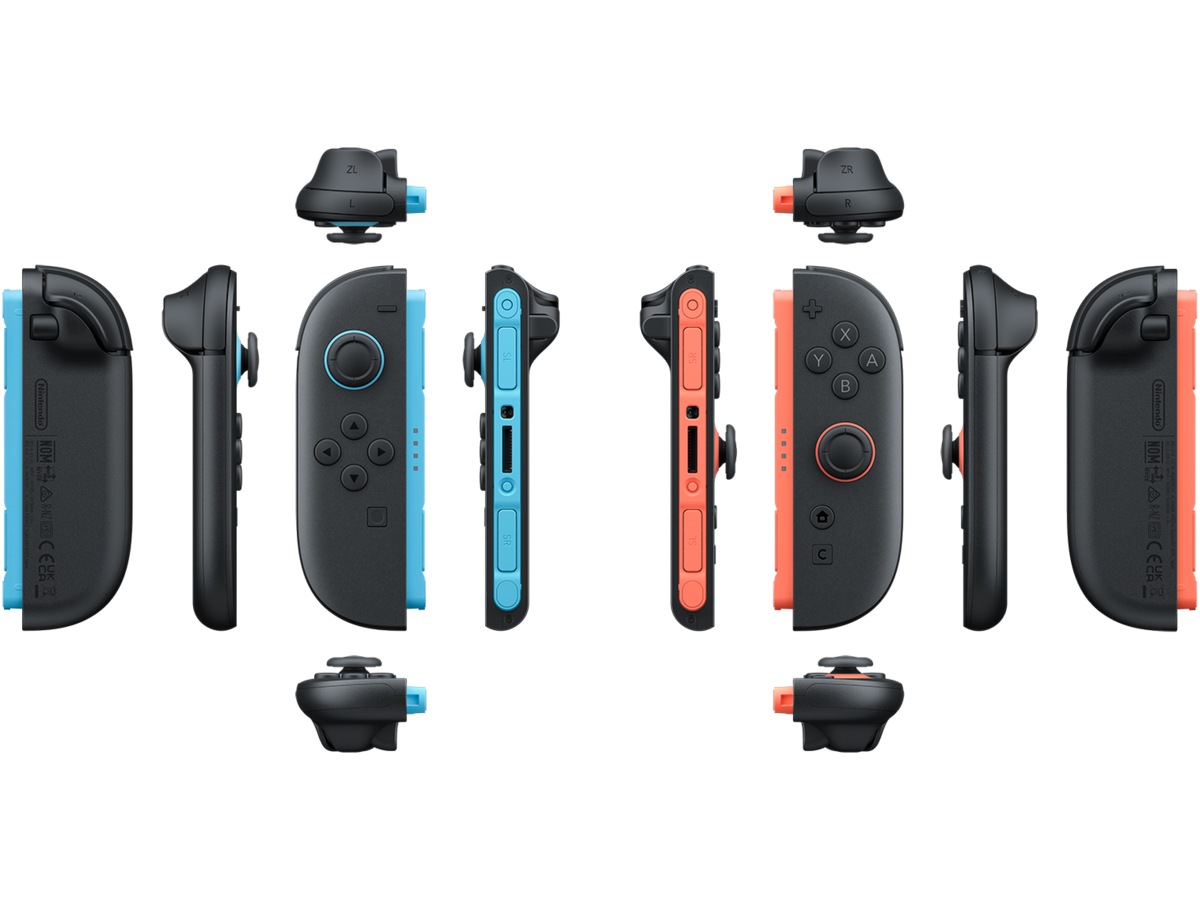 Nintendo Switch 2 Joy-Con 2 Controller (Light Blue/Light Red) Tilbehør til spillkonsoller