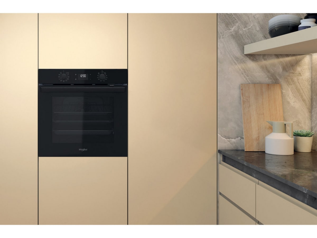 Whirlpool OMR58HU1B Integrert Stekeovn (sort) Stekeovn