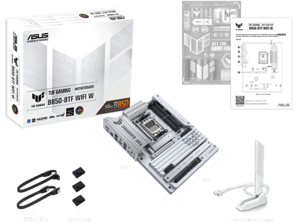 ASUS TUF GAMING B850-BTF WIFI W Hovedkort AMD Socket