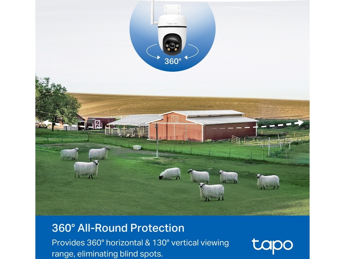 Tapo C501GW 4G overvåkningskamera Overvåkningskameraer