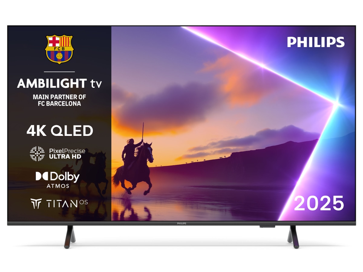 Philips 55" QLED Smart Ambilight TV PUS8550/12 (2025) 50 - 59 tommer TV