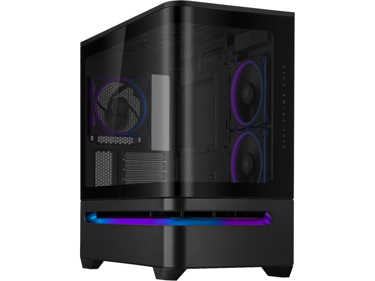 Asus PRIME AP202 TG ARGB mATX Tower (sort) Mini/Micro/Nano tower