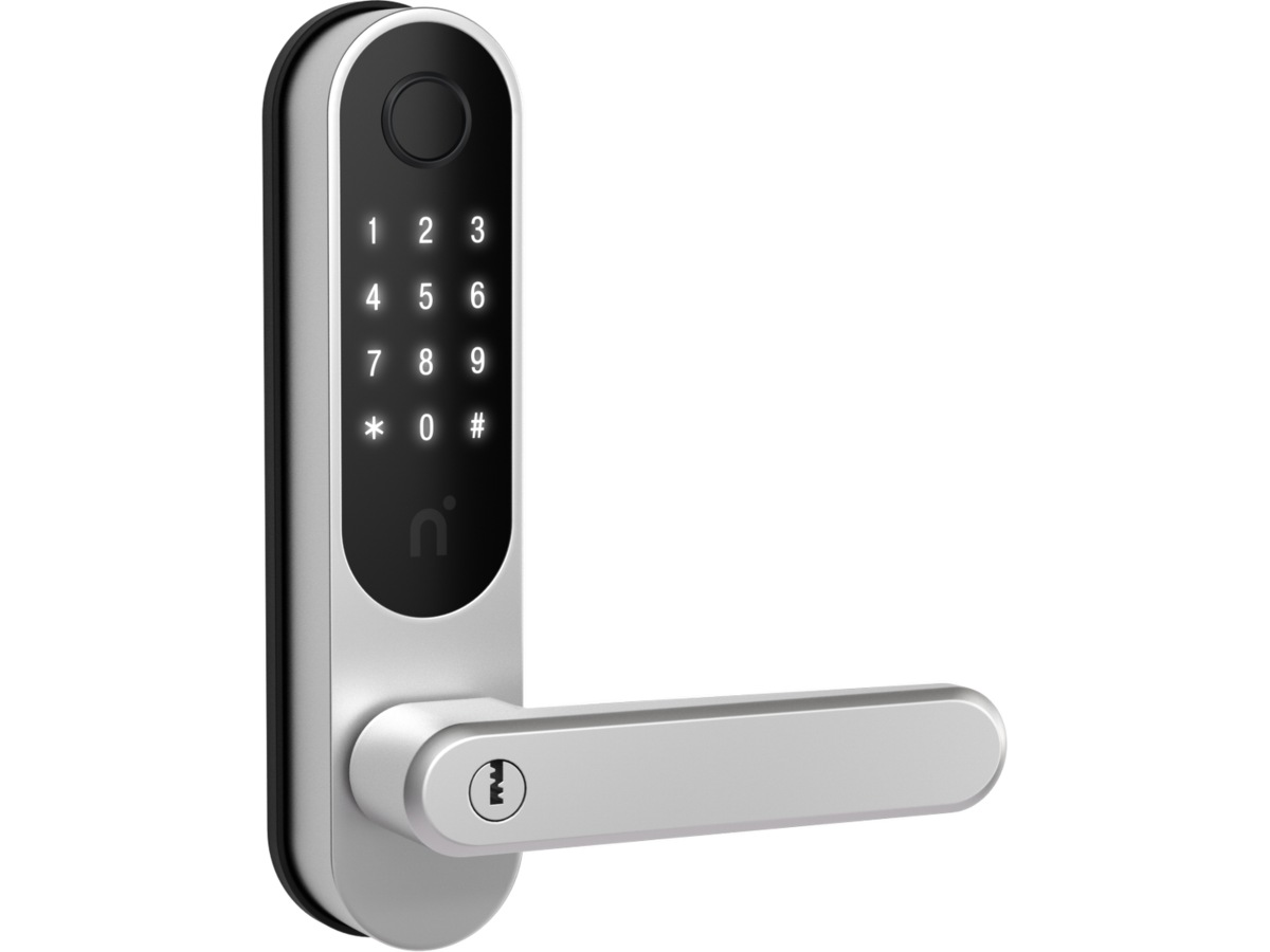 Nimly Touch Pro Smart L s sort s lv Elektronisk D rl s Komplett no Nimly Touch Pro Smart L s sort s lv Elektronisk D rl s Komplett no