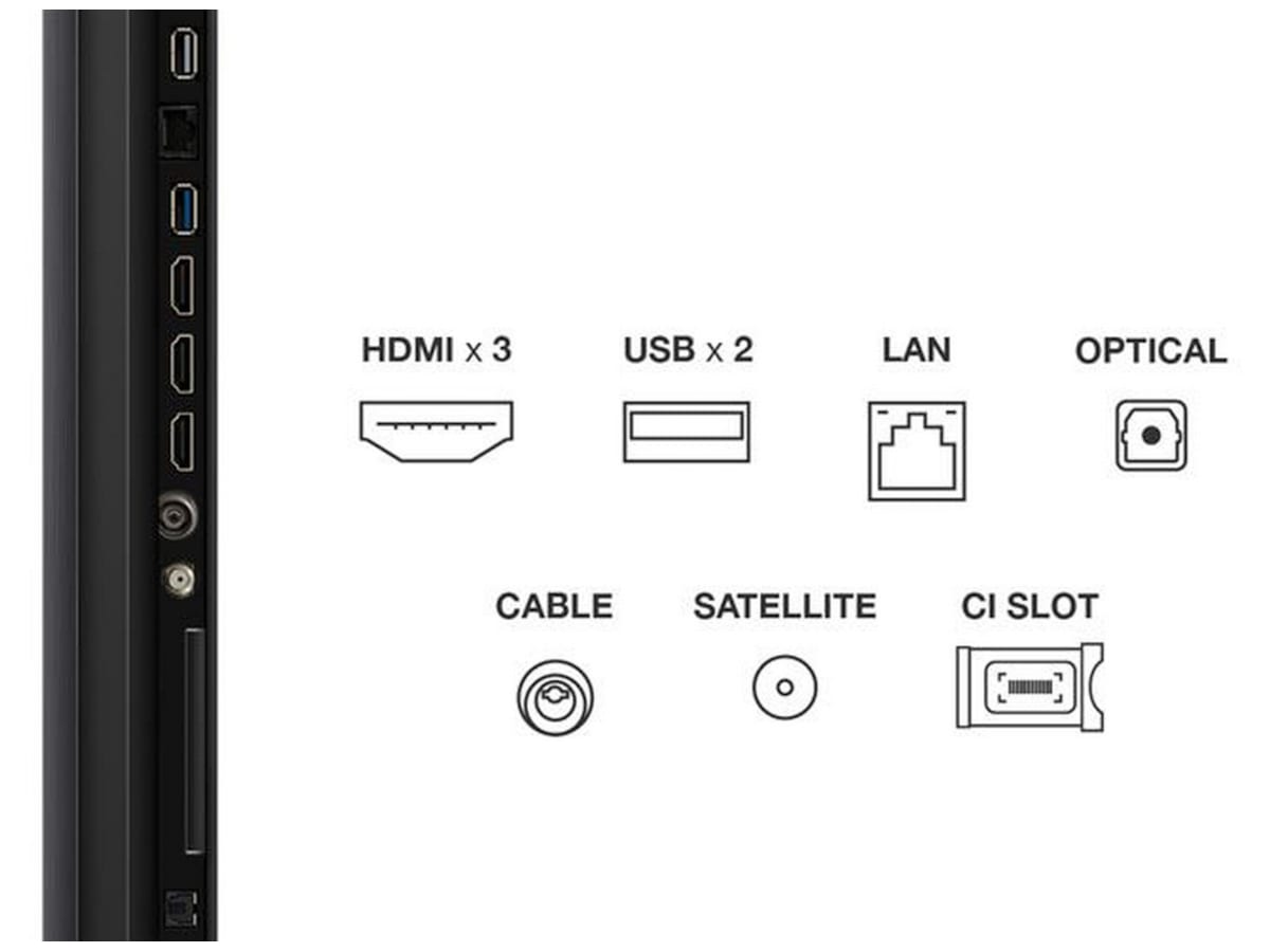 TCL 50" C69KS 4K QD-Mini LED Google TV 50 - 59 tommer TV