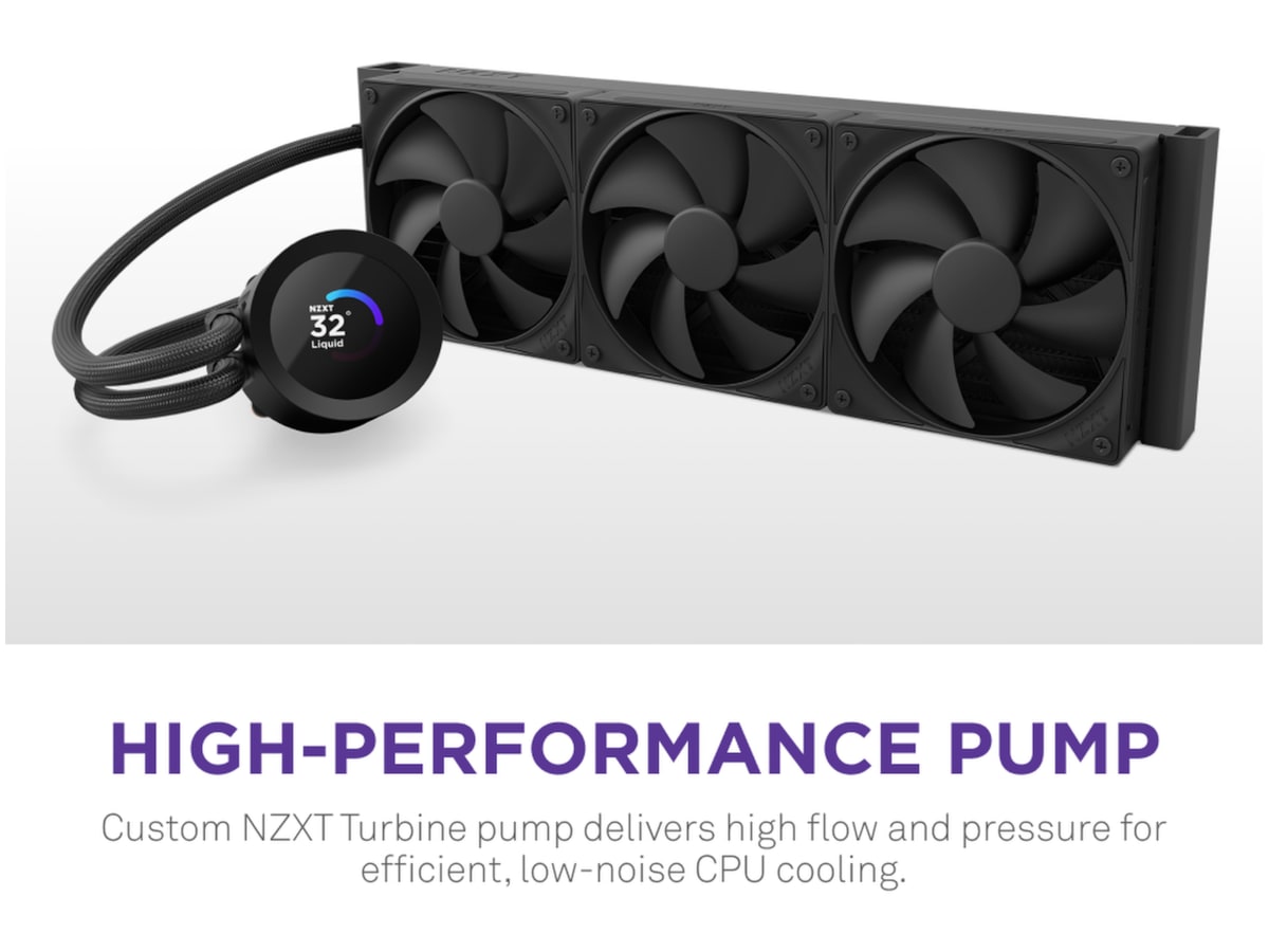 NZXT Kraken Plus 360 Kjøler (sort) CPU - Vannkjøling
