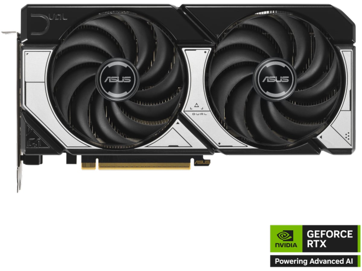 Asus Dual GeForce RTX 5070 OC Skjermkort