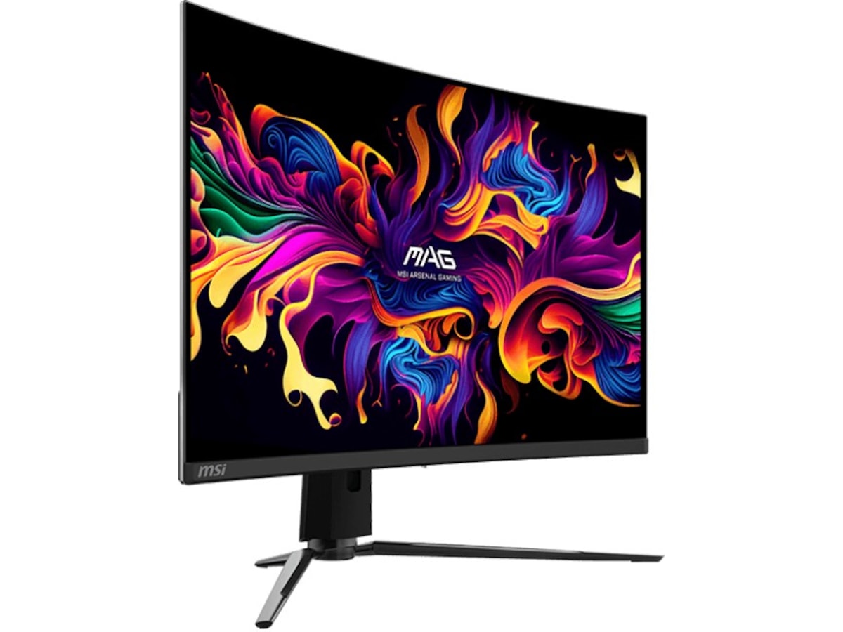 MSI 32" 4K curved gamingskjerm MAG 321CUP QD-OLED -B-Grade Demo skjermer