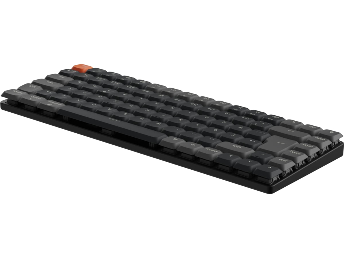 Keychron K3 V3 RGB Aluminium Hot Swap QMK Low Profile 2.0 Red trådløst tastatur Gamingtastatur