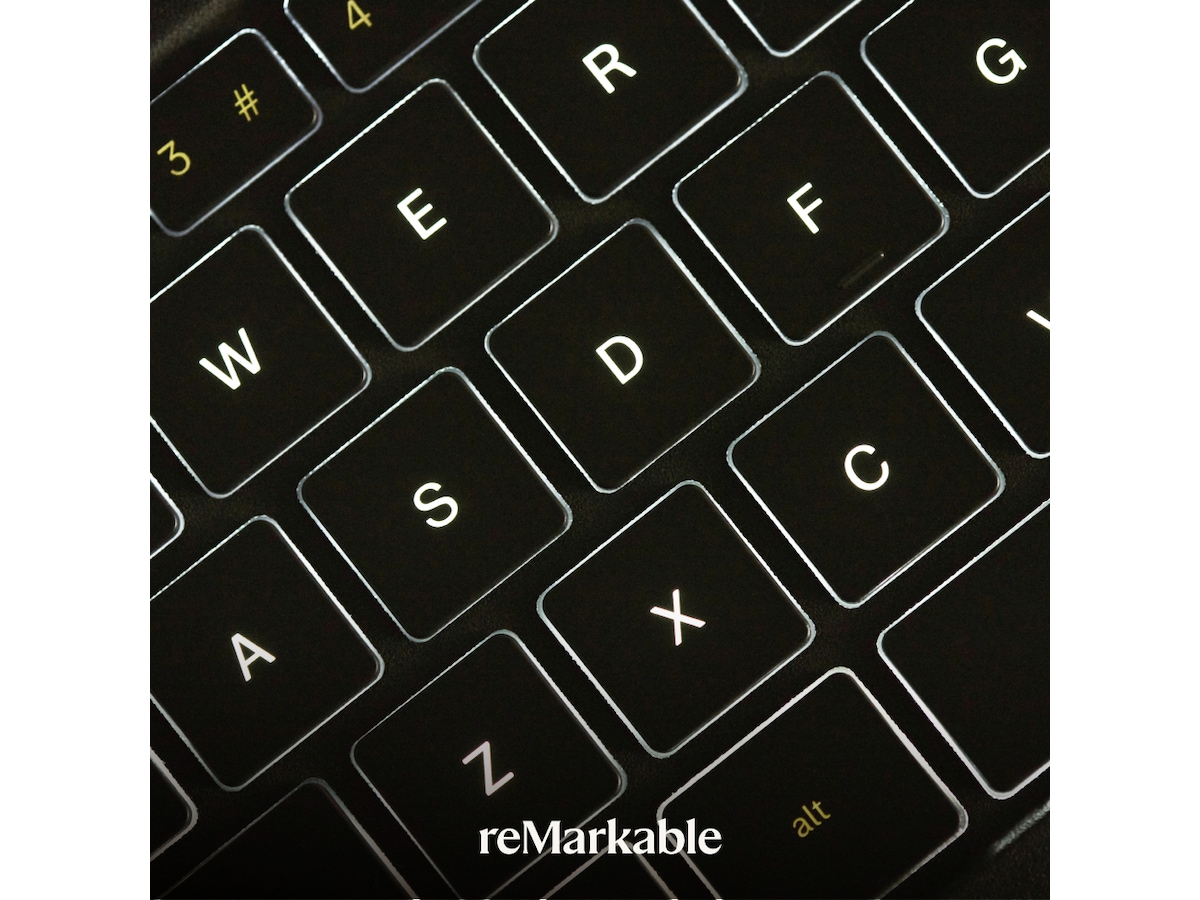 reMarkable Paper Pro Type Folio tastaturdeksel (basalt) Tilbehør til digitale notatblokker