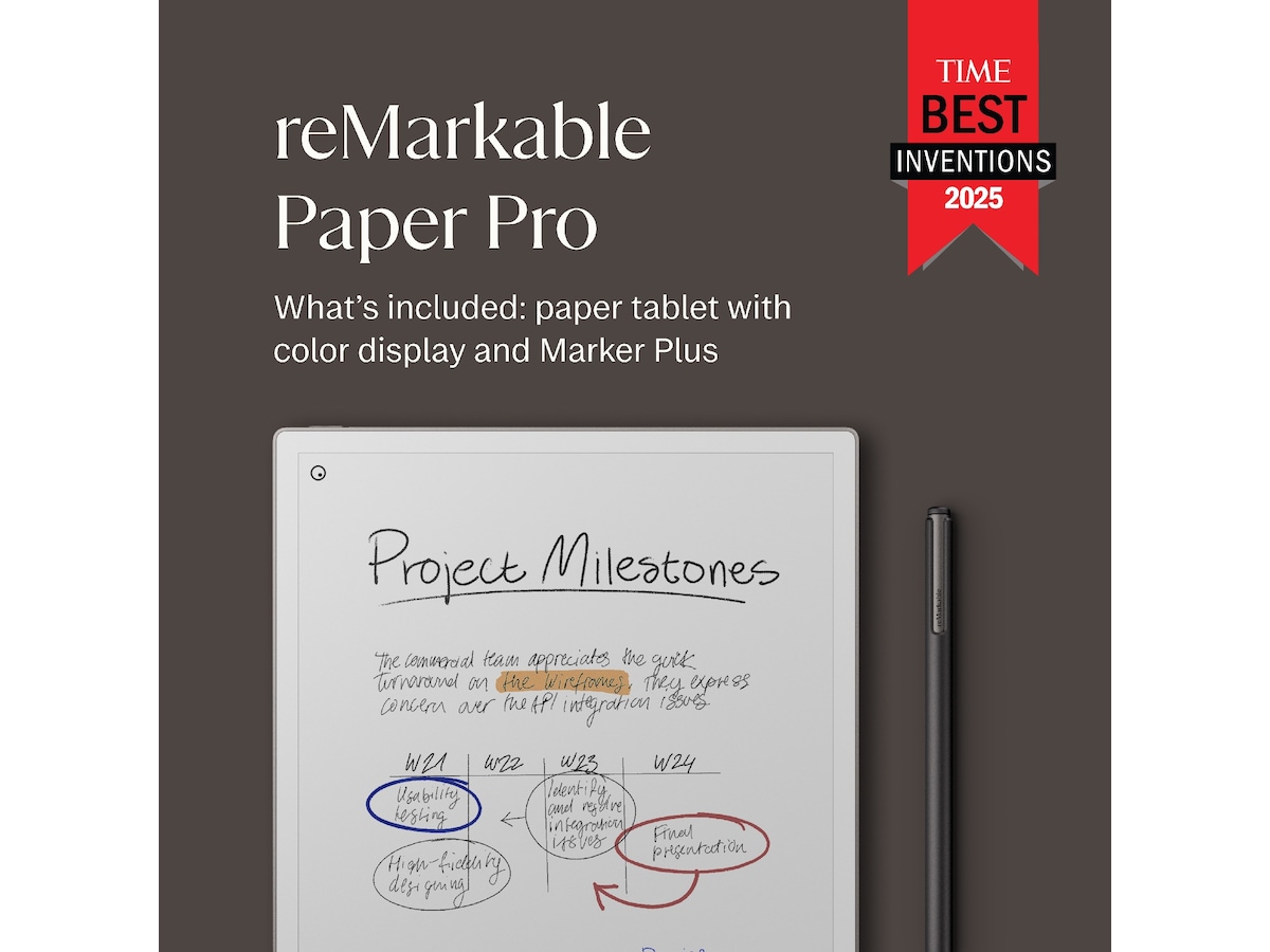 reMarkable Paper Pro 11,8" 64GB inkl. Marker Plus Digitale notatblokker