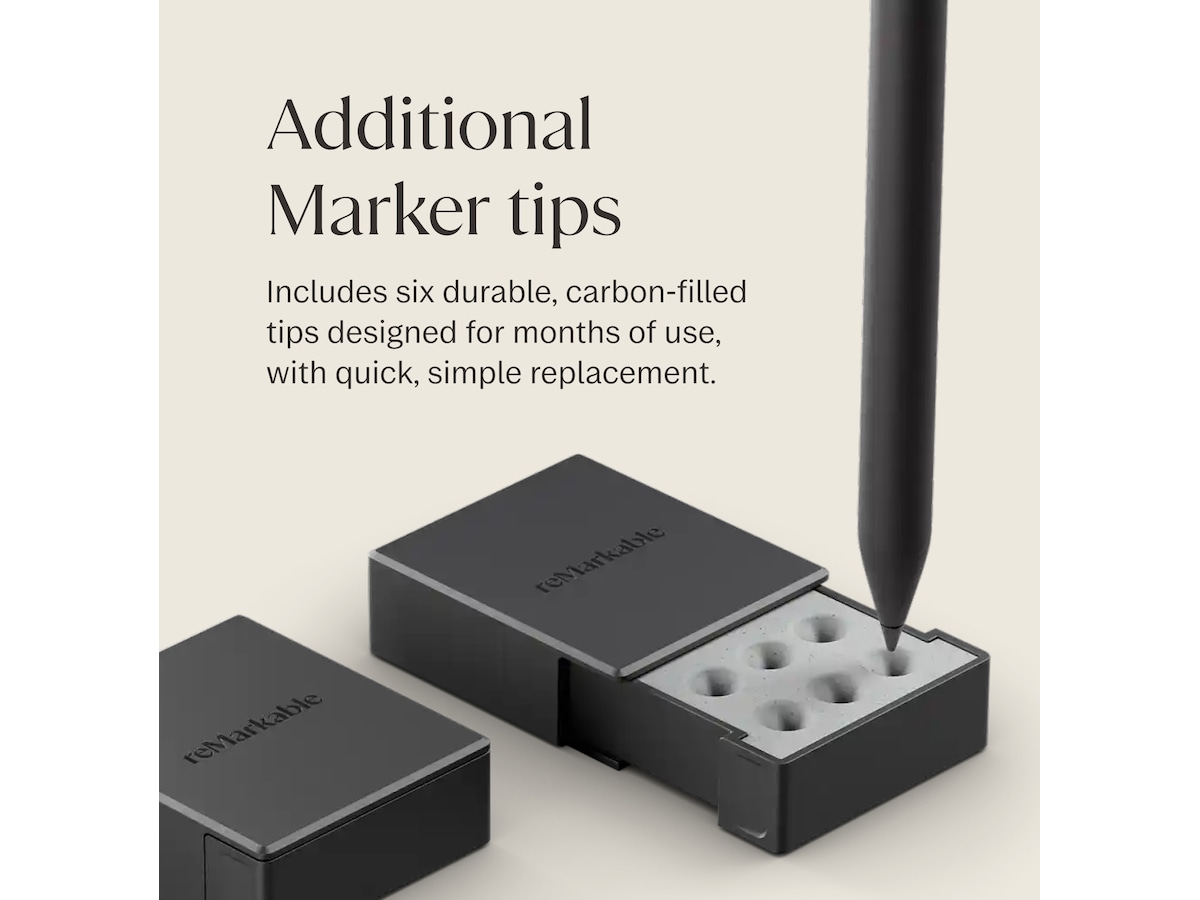 reMarkable Paper Pro Marker (varm grå) Tilbehør til digitale notatblokker