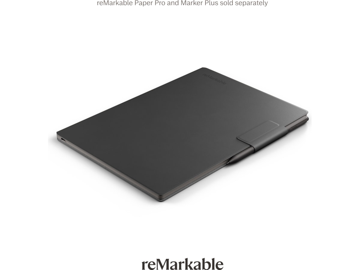 reMarkable Paper Pro Book Folio (sort) Tilbehør til digitale notatblokker