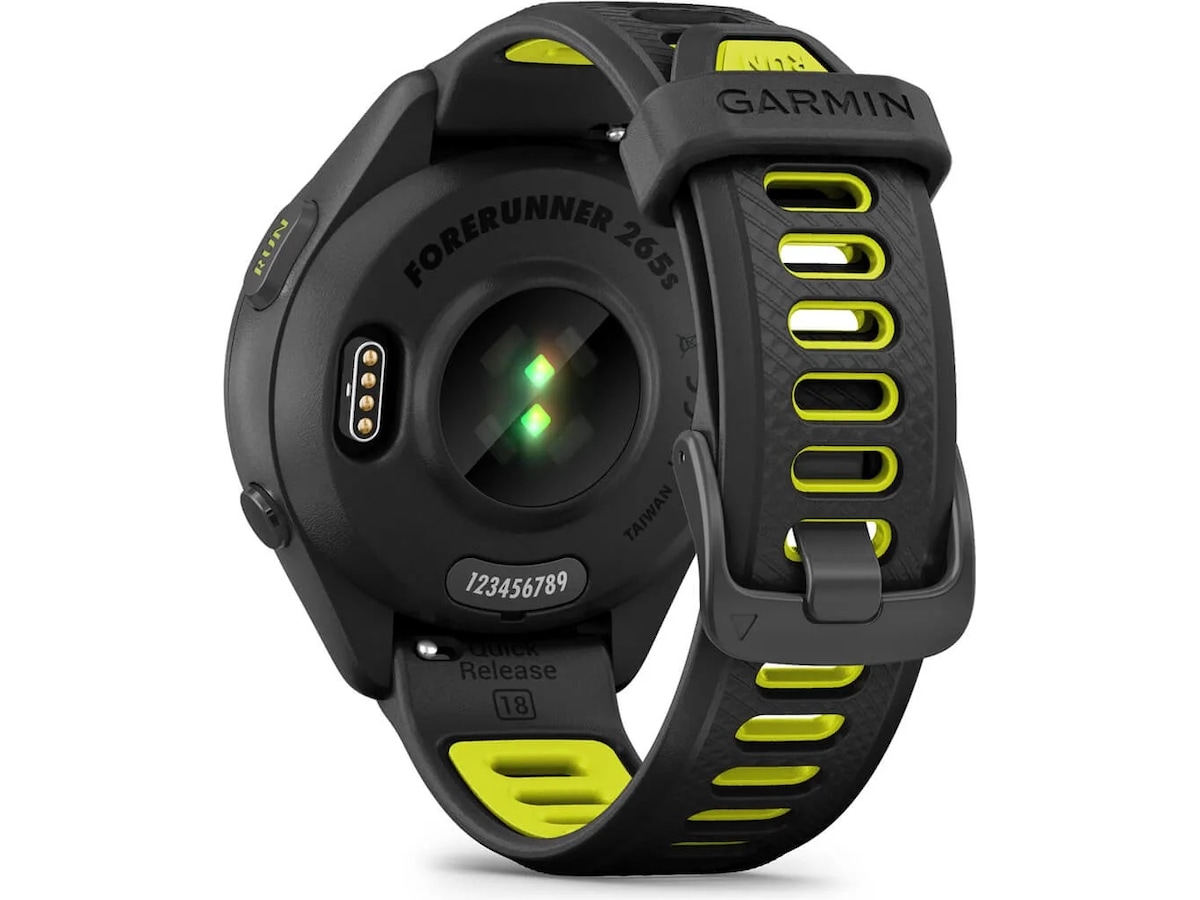 Garmin Forerunner 265S 42mm GPS (sort) -B-Grade Demo klokker