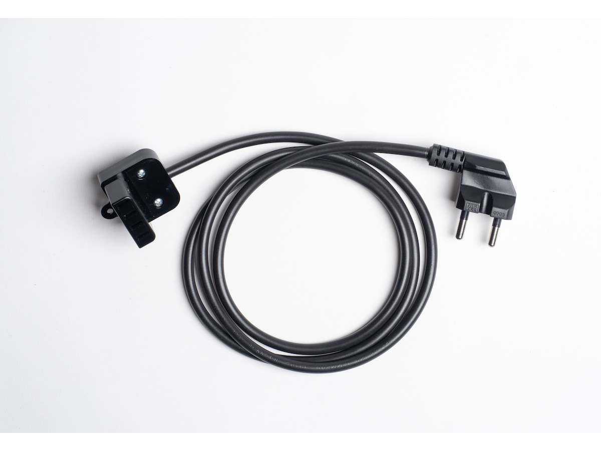 Adax 1,9m  kabel for Neo og Clea WiFi (sort) Tilbehør til varme