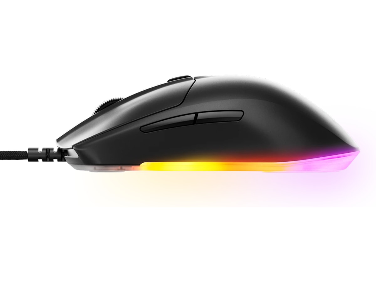 SteelSeries Rival 3 Gen 2 gamingmus (sort) Gamingmus