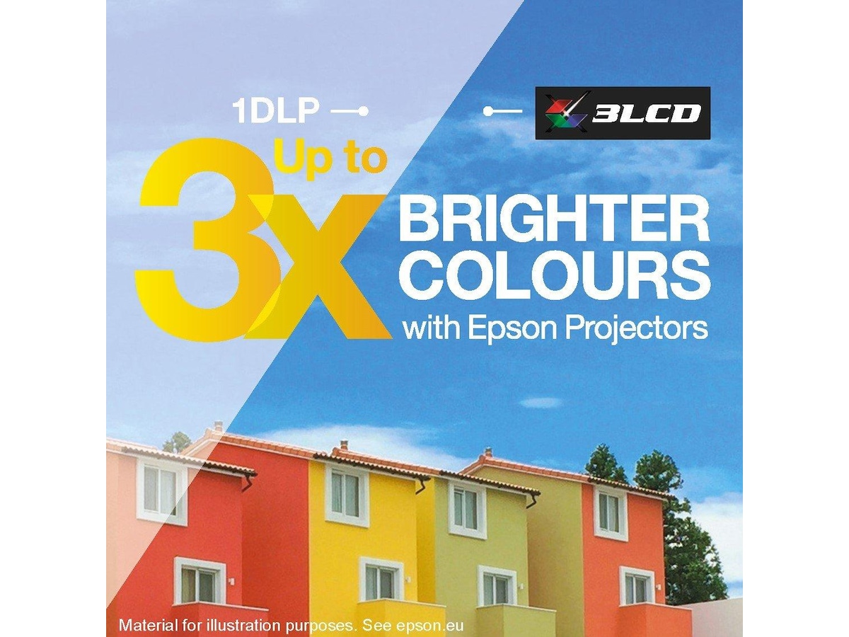 Epson EB-W53 3LCD projektor (hvit) Projektorer