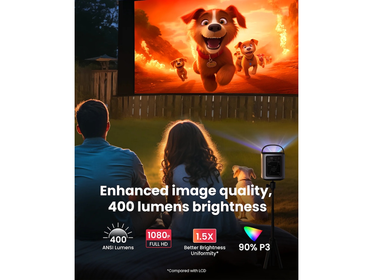 Anker Nebula Mars 3 Air DLP Projektor Projektorer