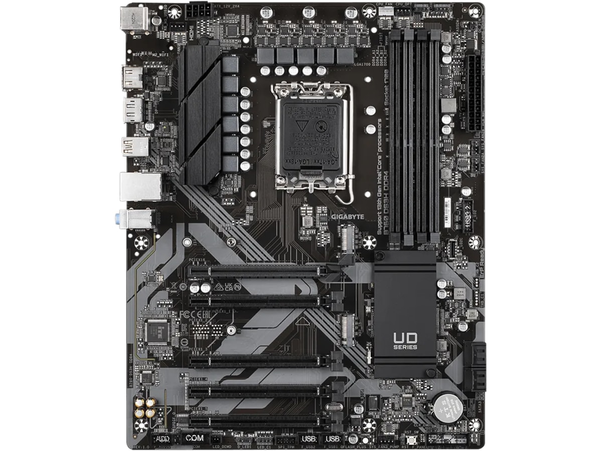 Gigabyte B760 DS3H DDR4 Hovedkort Intel Socket