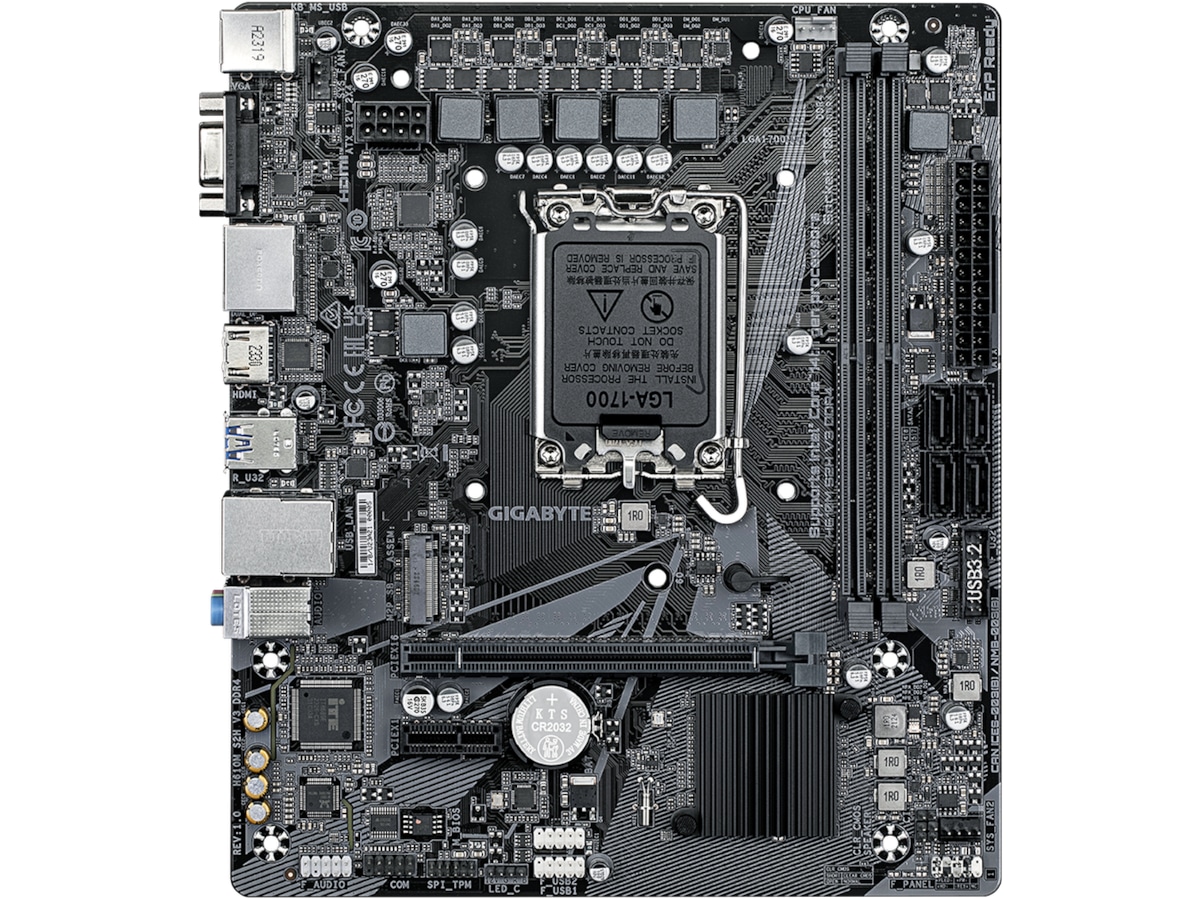 Gigabyte H610M S2H V3 DDR4 Hovedkort Intel Socket