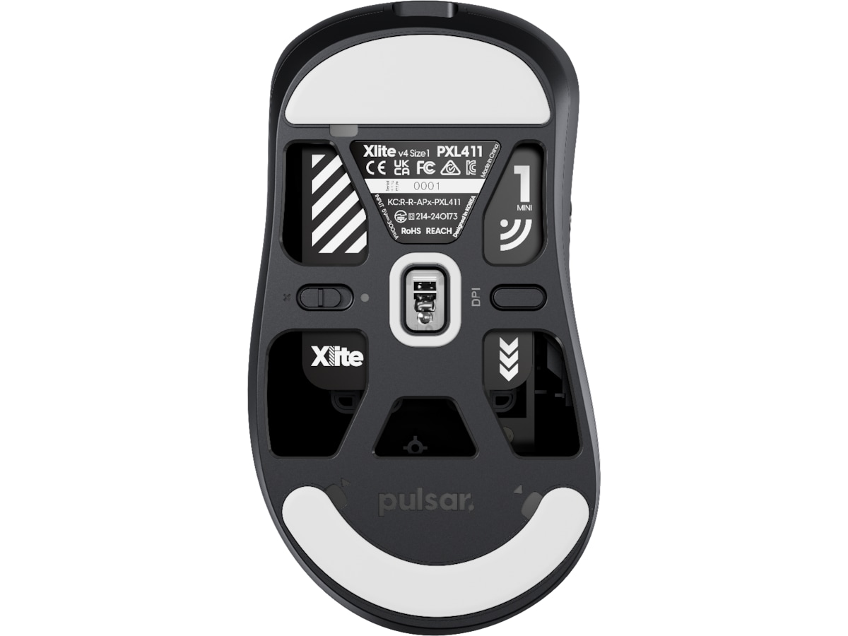 Pulsar Xlite V4 Mini Trådløs gamingmus (sort) Gamingmus