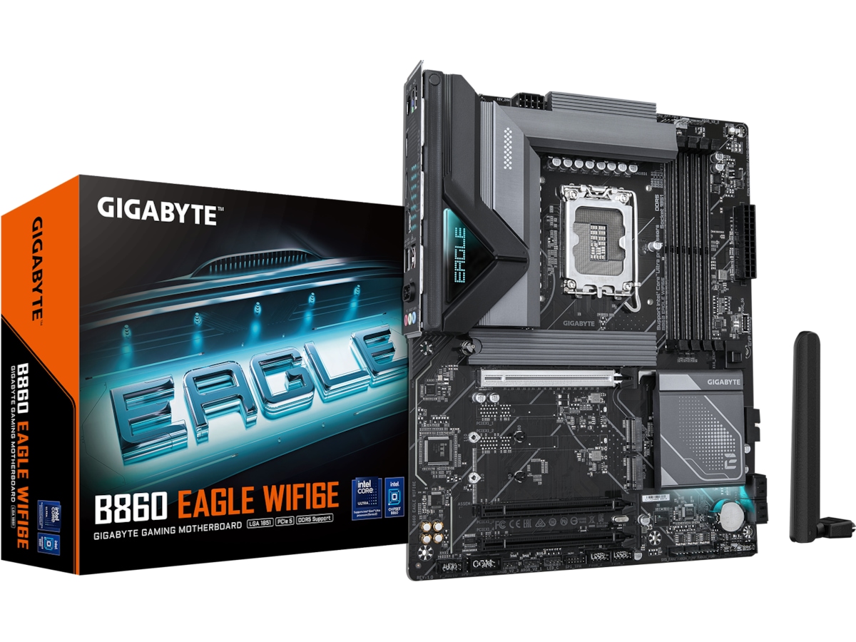 GIGABYTE B860 EAGLE WIFI6E Hovedkort -B-Grade Demo hovedkort