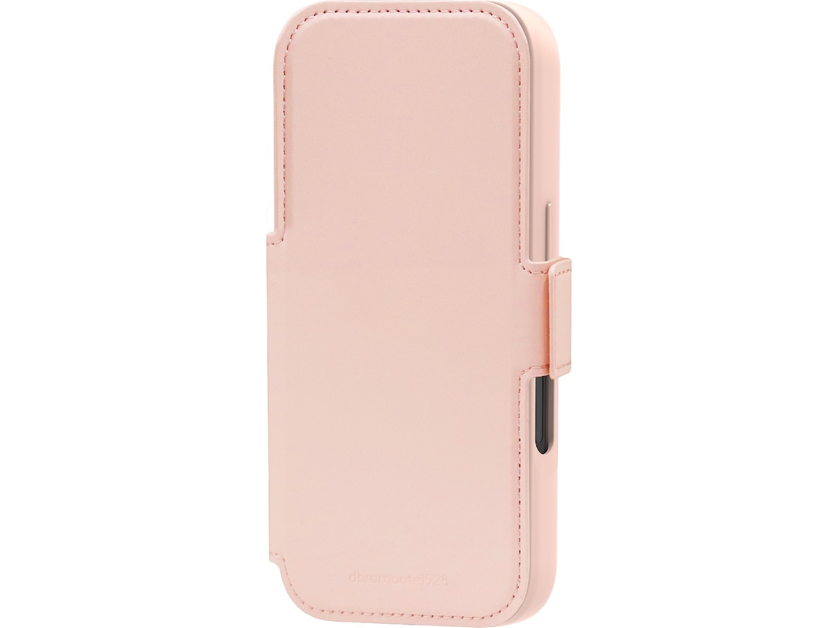 dbramante1928 iPhone 17 Pro Lynge 2-i-1 Lommebokdeksel (pink sand) Mobildeksel