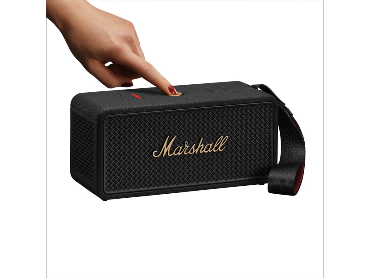 Marshall Middleton II Trådløs bluetooth høyttaler (sort/messing) Trådløs / Bluetooth-høyttaler