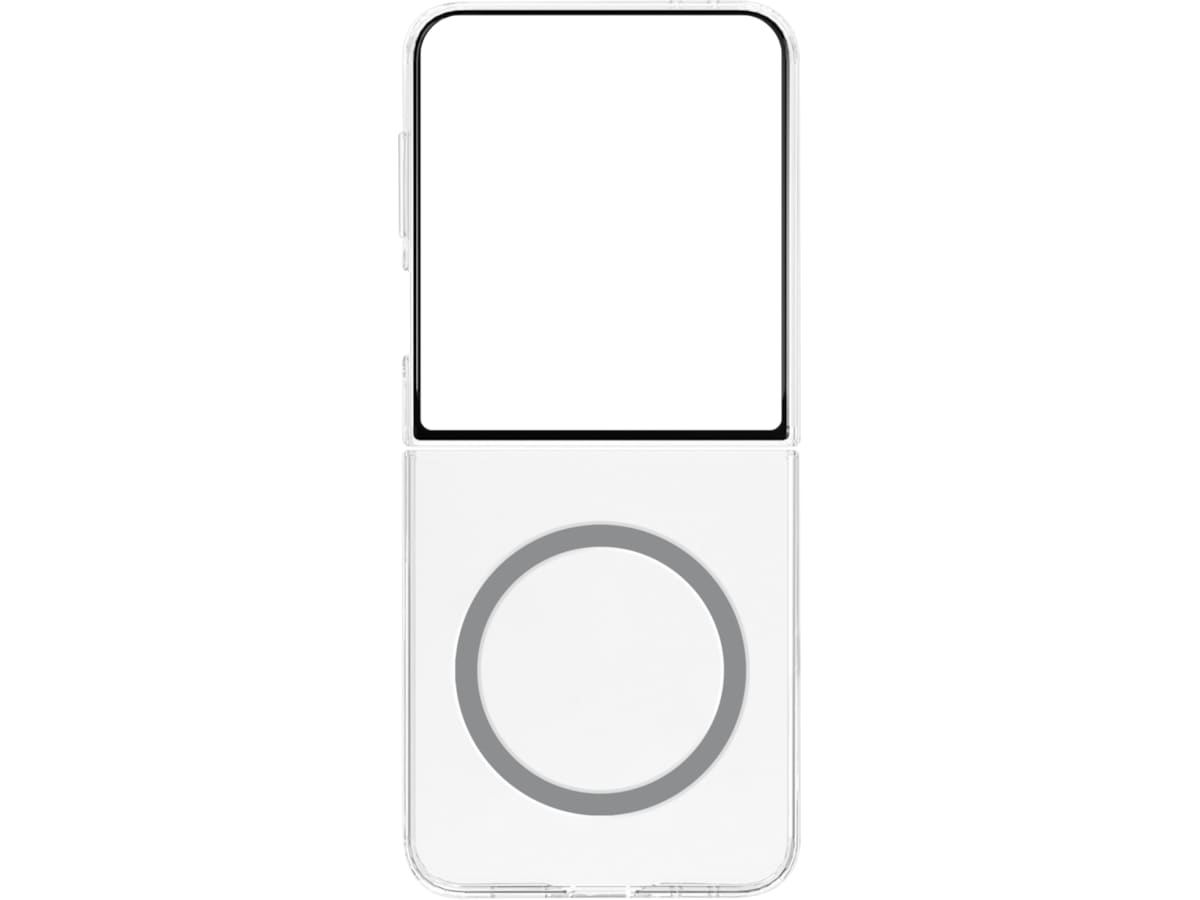 Samsung Galaxy Z Flip7 Clear Magnet Case (gjennomsiktig) Mobildeksel