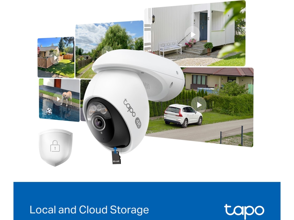 TP-Link Tapo C560WS 4K utendørs overvåkningskamera Overvåkningskameraer