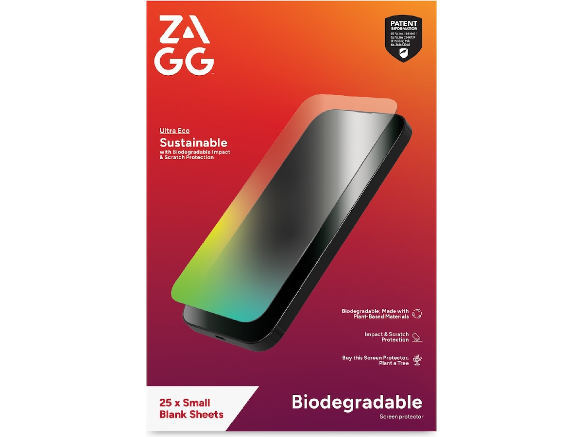 ZAGG Ultra Eco Smarttelefon skjermbeskytter Skjermbeskytter