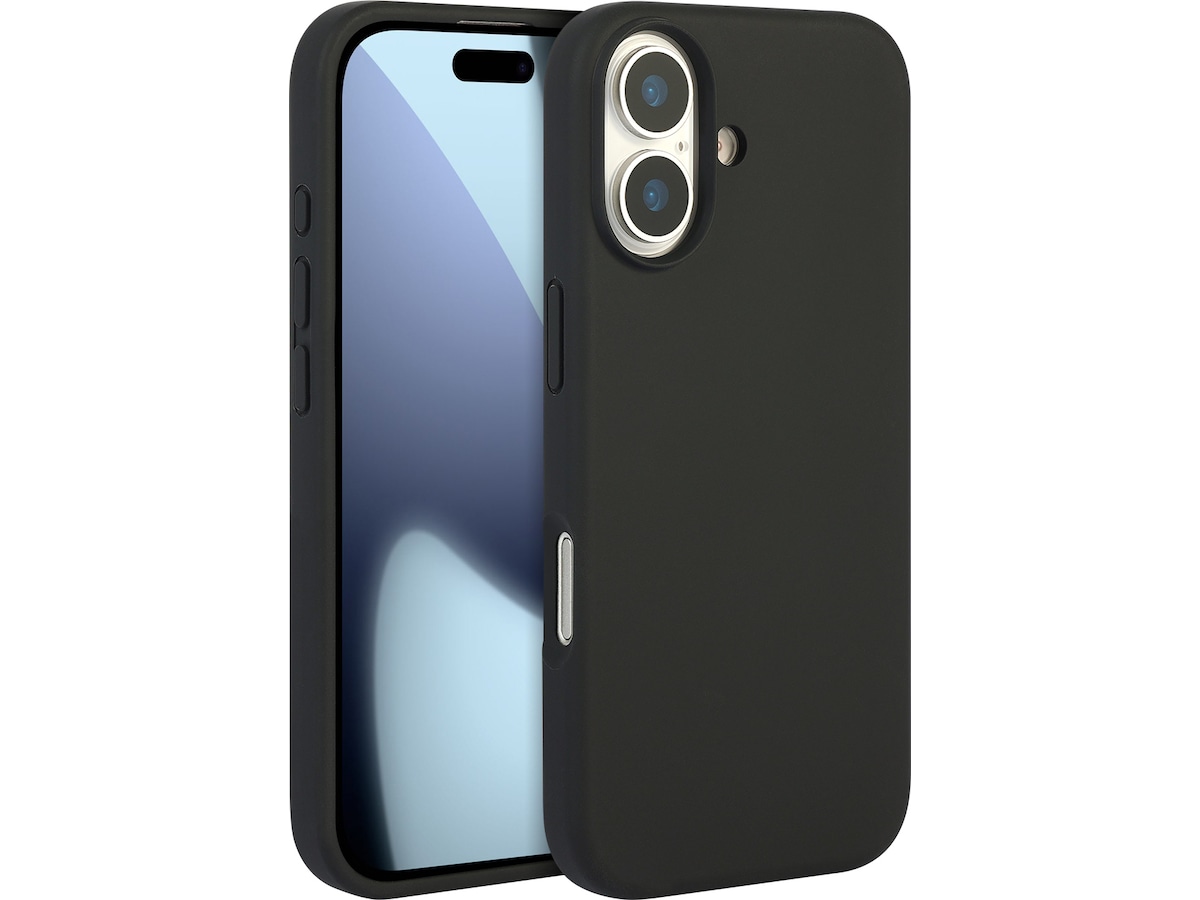 iiglo iPhone 17 Magnetic Silikondeksel (sort) Mobildeksel