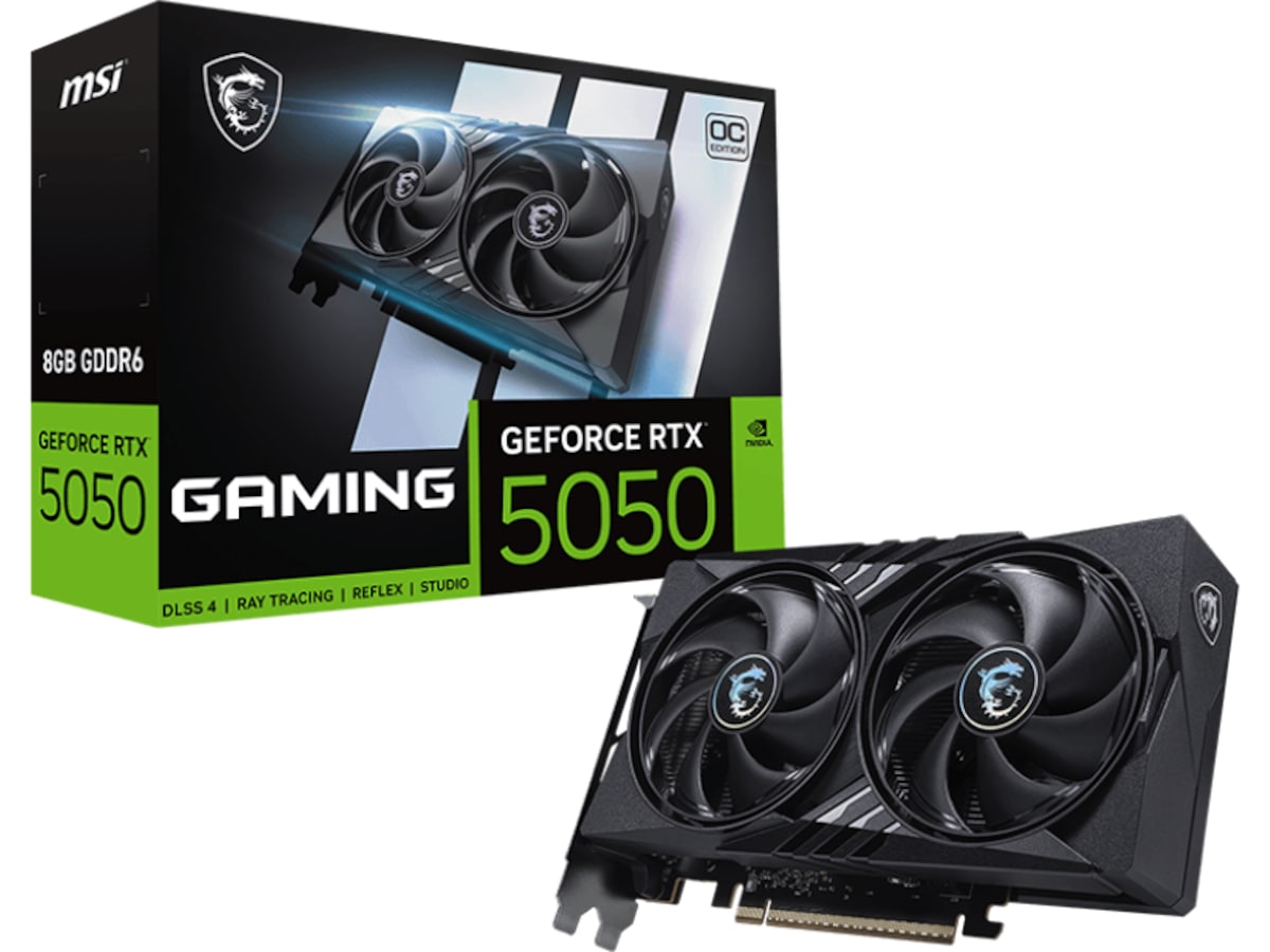 MSI GeForce RTX 5050 GAMING OC Skjermkort
