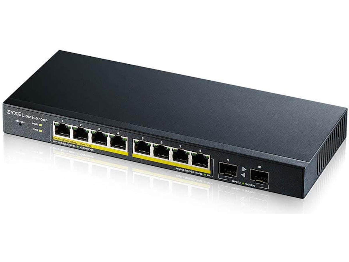 Zyxel Switch GS1900-10HP Switch