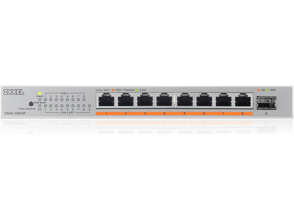 Zyxel switch XMG-108HP Switch