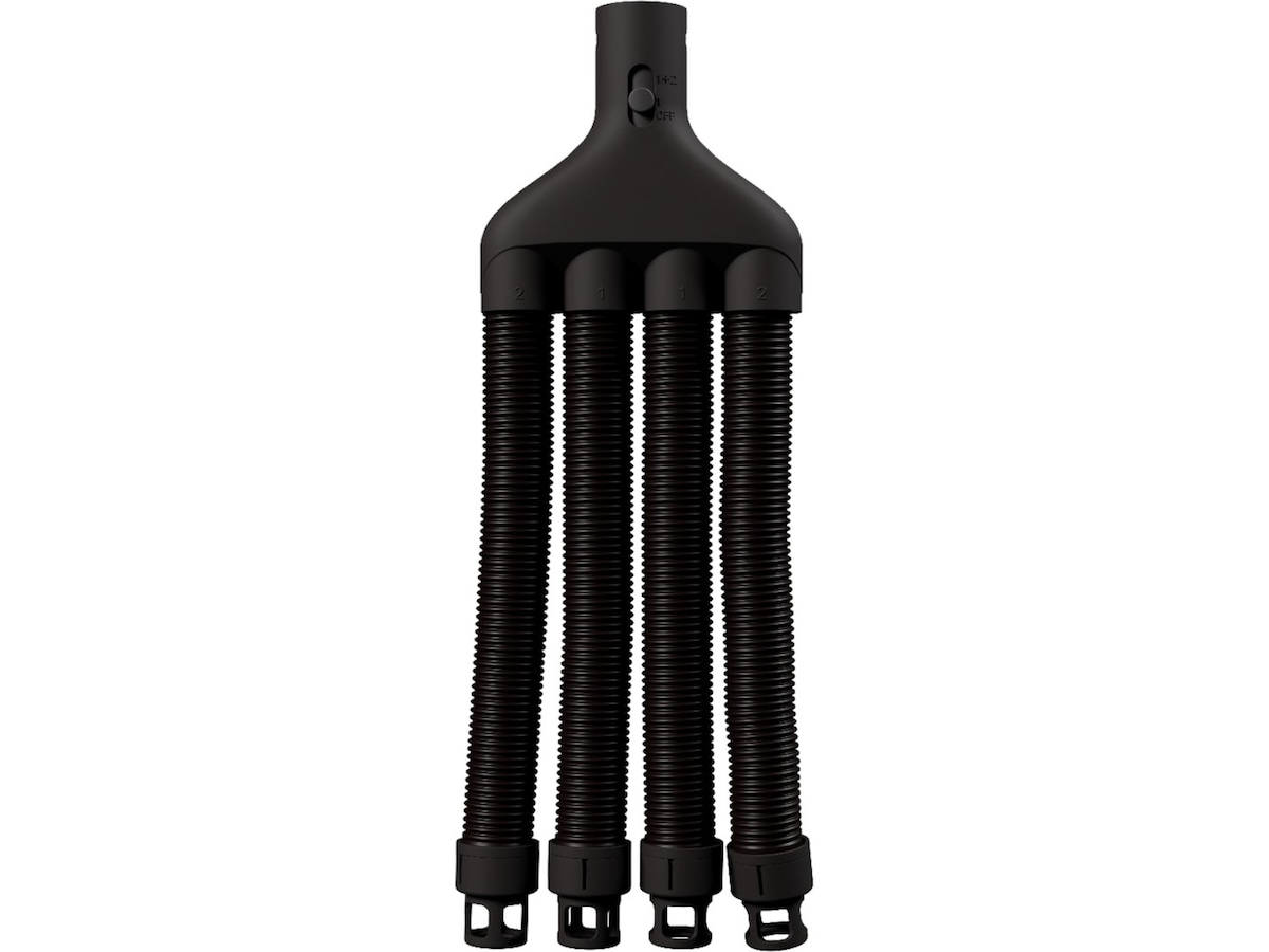 Hedgehog Squid 4 slangadapter (sort) Skotørkere