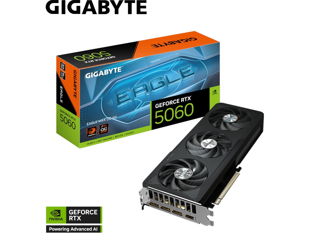Gigabyte GeForce RTX 5060 Eagle Max OC Skjermkort