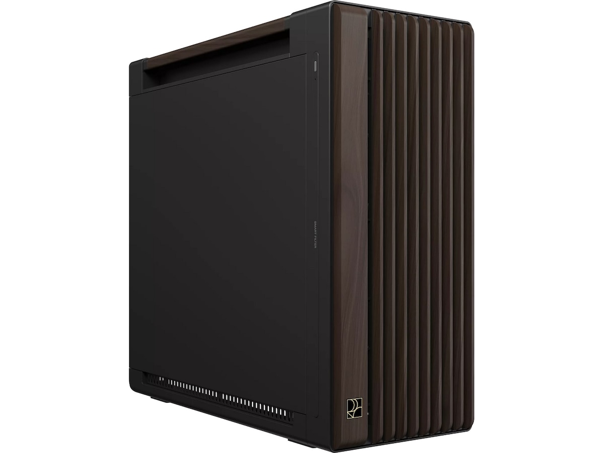 Asus PA602 PROART Walnut Wood Metal PWM Modern Mid Tower (sort) Mini/Micro/Nano tower
