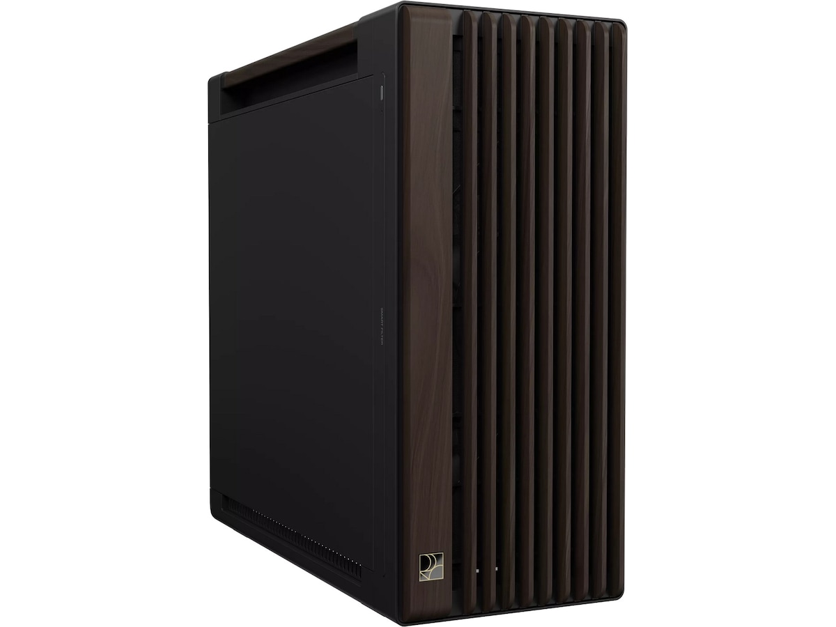 Asus PA602 PROART Walnut Wood Metal PWM Modern Mid Tower (sort) Mini/Micro/Nano tower