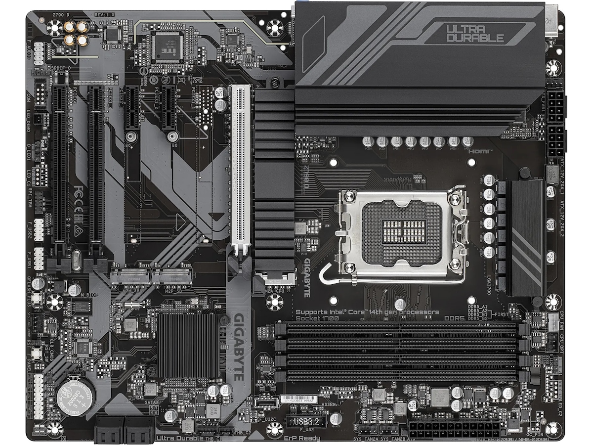 GIGABYTE Z790 D Hovedkort -B-Grade Demo hovedkort