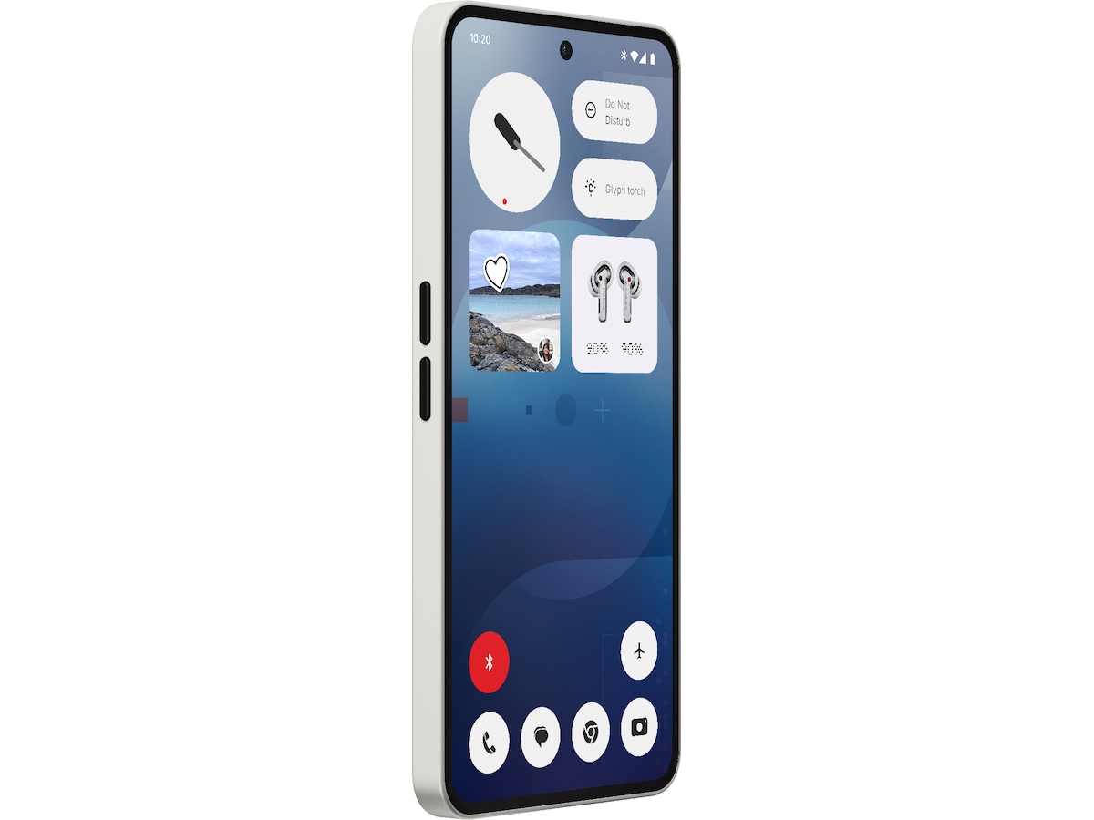 Nothing Phone (3a) 128GB (hvit) -B-Grade Demo mobiltelefoner