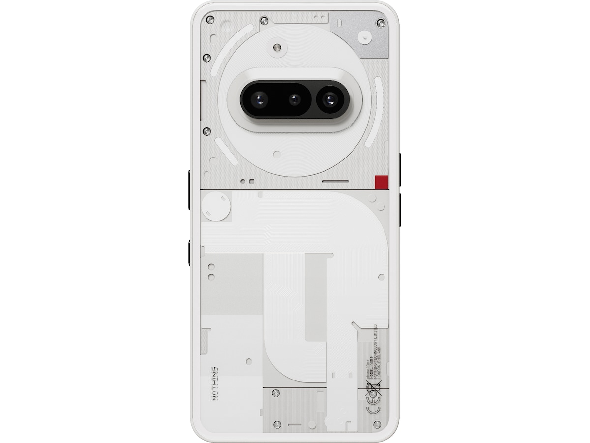 Nothing Phone (3a) 128GB (hvit) -B-Grade Demo mobiltelefoner