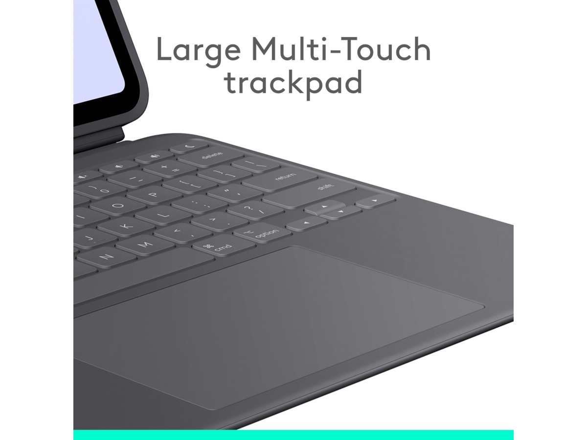Logitech iPad Pro 13" Combo Touch tastaturdeksel (grafitt) -B-Grade Demo annet i PC & nettbrett