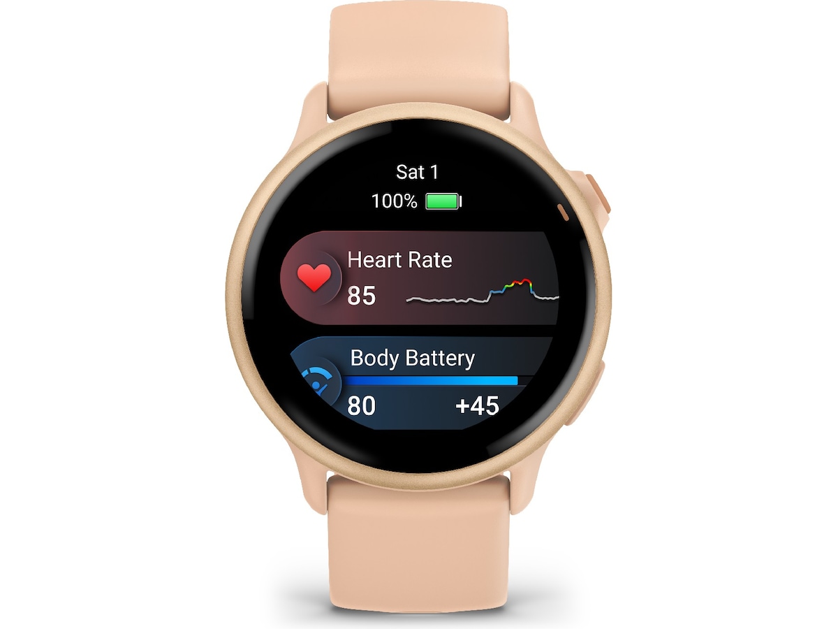 Garmin Vivoactive 6 AMOLED 42mm GPS (pink dawn) -B-Grade Demo klokker