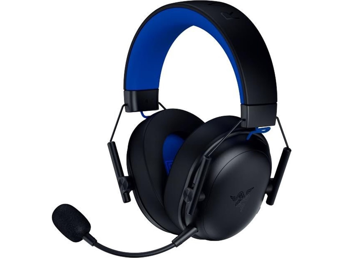 Razer Blackshark V3 X Hyperspeed PS5 Trådløst Gamingheadset (sort/blå) Gamingheadset