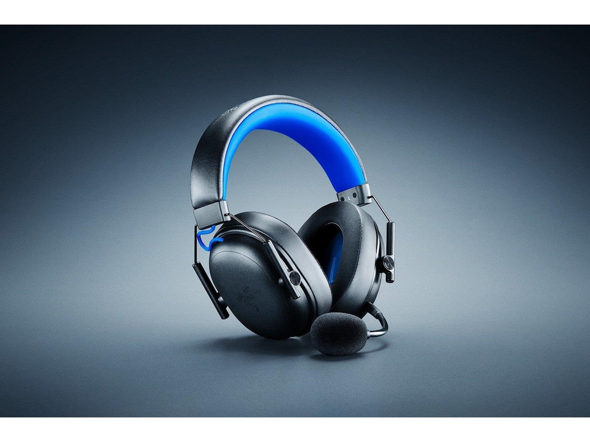 Razer Blackshark V3 X Hyperspeed PS5 Trådløst Gamingheadset (sort/blå) Gamingheadset