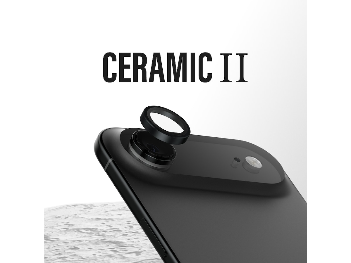 PanzerGlass iPhone Air Hoops Ceramic II Linsebeskytter Skjermbeskytter
