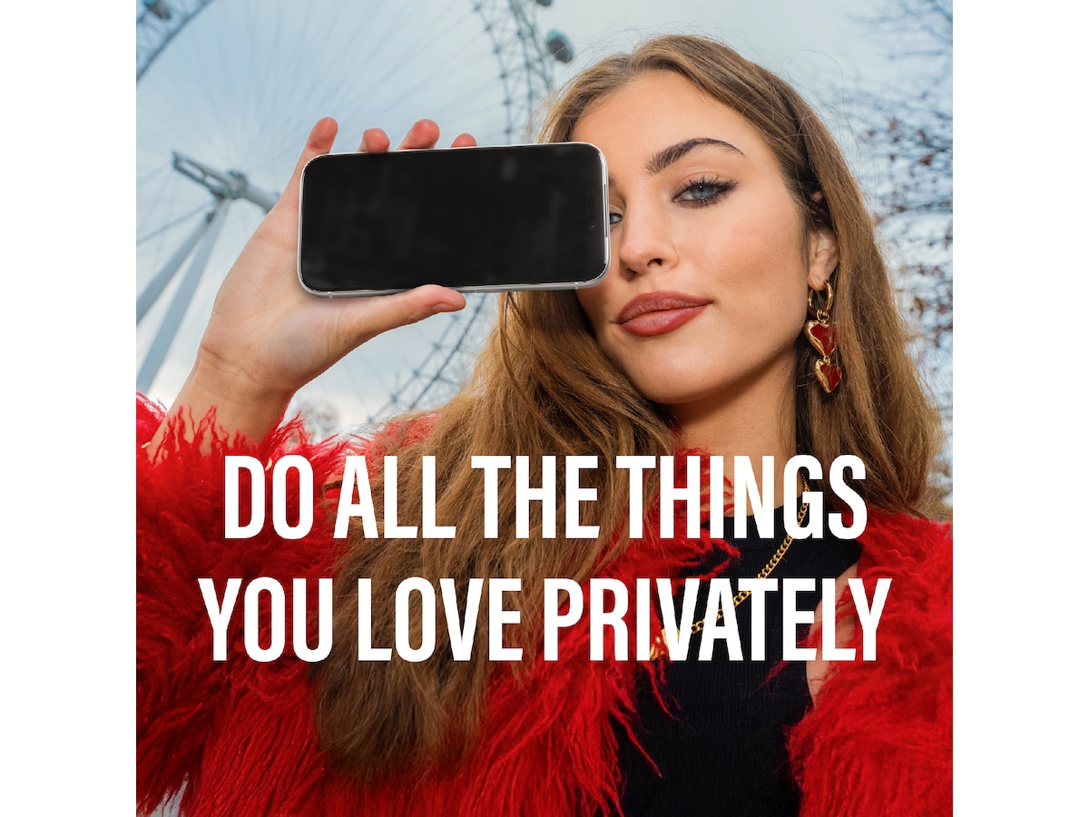 PanzerGlass iPhone 17 Pro Max 2-way Privacy Skjermbeskytter Skjermbeskytter